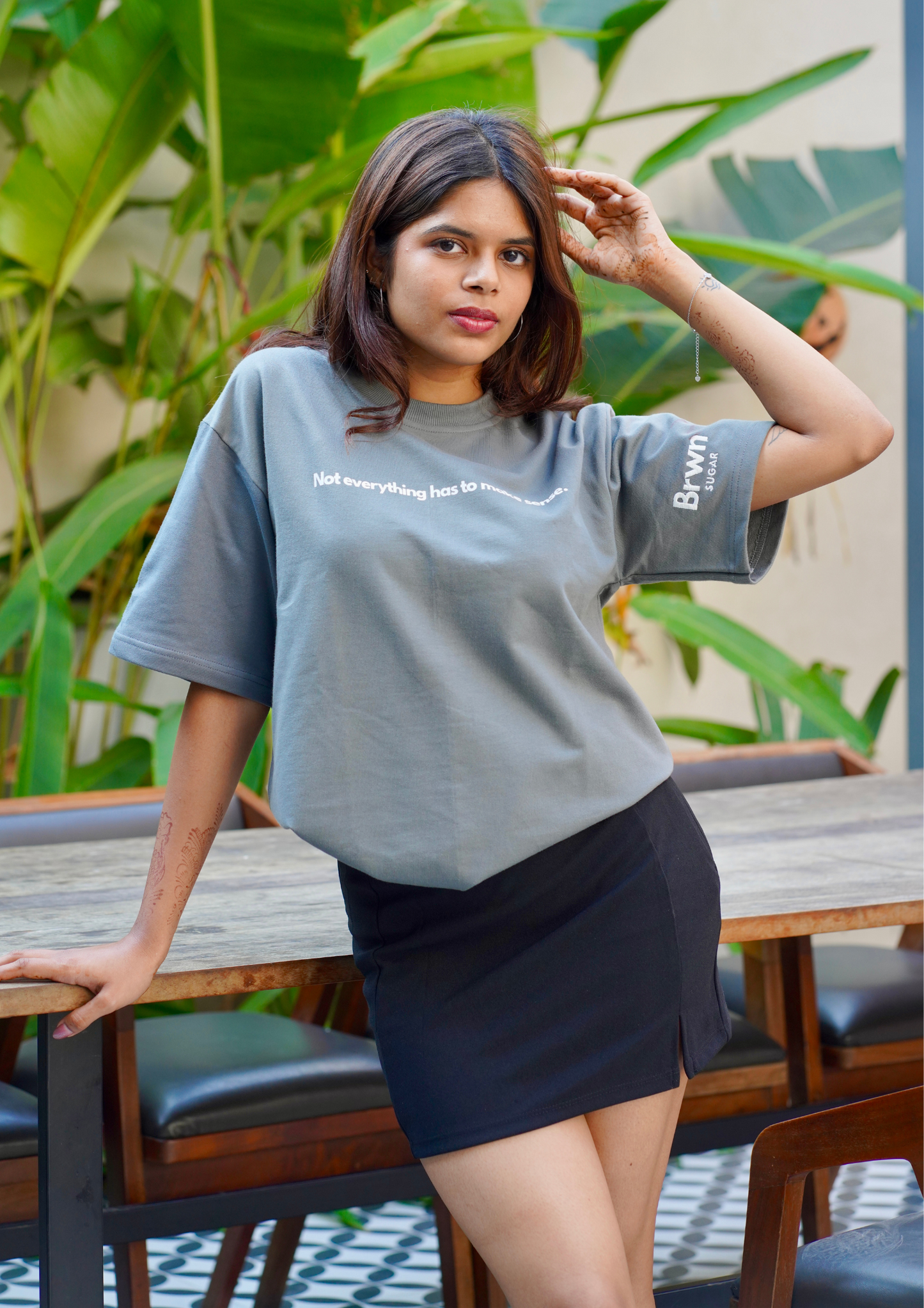 Not Everything Has to Make Sense Unisex Oversized Tee